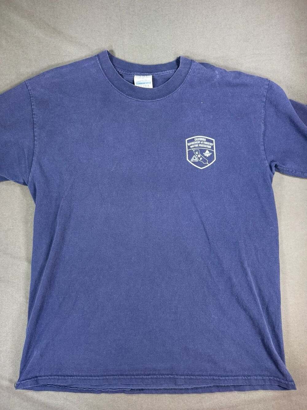 Vintage California Department of Forestry and Fire Protection CDF Fire T-Shirt